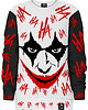 bluzy dla dziewczynki Bluza bez kaptura Dziewczynka DR.CROW Hahaha Black