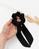 gumki do włosów Scrunchie/frotka Black