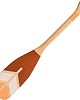 Ozdoby na ścianę Pagaj John Paddle Ozdoba Kolorowy Malowany 60 cm WZ1