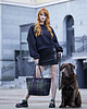 bluza bez kaptura damska Bluza Deer Black