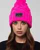czapki damskie Czapka NEON PINK