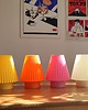 lampy stołowe Lampa Kyoto z plisowanym abażurem 