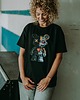 t-shirt damskie T-shirt oversize Robot Teddy dla mamy