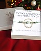 bransoletki z kamieni naturalnych Amulet - POCZUCIE BEZPIECZEŃSTWA, wewnętrzny spokój - świąteczne pudełko