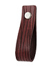 gałki do mebli Skórzany uchwyt meblowy COLORISO MAHOGANY WOOD L