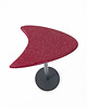 stołki Mini Jet Wine Red & White Melange