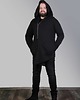 bluzy męskie Bluza męska zamek asymetryczny