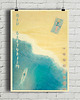 plakaty Plaża nad Bałtykiem - plakat fine art, giclee