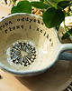 filiżanki Ceramiczna filiżanka handmade z cytatem