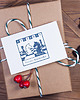 stemple Ex Libris, szachy - stempel w zestawie na prezent