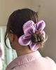 gumki do włosów Flower Scrunchie Fioletowa