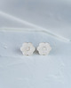 kolczyki ceramiczne Kolczyki porcelanowe CREAM