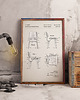 plakaty Krzesło - patent - plakat techniczny
