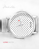 bransoletki ze szkła 12% taniej Love Dots Biały
