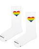 skarpetki męskie Tęczowe serce  - skarpetki Pride Month