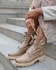 botki damskie RĘCZNIE ROBIONE BOTKI ZAPATO 421 CAPPUCCINO