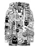bluzy dla chłopców Bluza Chłopiec DR.CROW Komiks Black