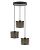 lampy wiszące Lampa wisząca kaskadowo PUEBLO AŻUR z designerskimi abażurami