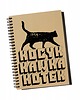 notatniki i albumy Kocyk, kawka, kotek, notatnik