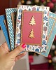 kartki scrapbooking Kartki świąteczne 4szt - ręcznie robione, oryginalne kartki