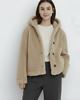 kurtki damskie Kurtka 100% Merino Teddy Baranek