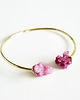 bransoletki z kamieni naturalnych Crystal Bangle bransoletka z kryształami SugarPi