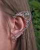 nausznice Nausznica zausznica uszy elfa kamień słoneczny wire wrapping