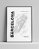 plakaty Plakat Tory wyścigowe - Barcelona