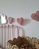 karuzele i girlandy do łóżeczka Minimalistyczna boho girlanda z serc