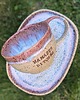 filiżanki NAMASTE BITCHES, zestaw ceramiczny, Duża filiżanka/ kubek + talerz