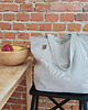 torby na ramię Lazy bag torba beżowa na zamek / vegan / eco