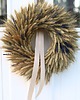 wianki Naturalny Wianek z Suszonych Kwiatów i Zbóż