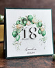 kartki scrapbooking Personalizowana kartka na 18. urodziny handmade, BH37