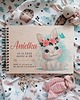 notatniki i albumy Prezent dla niemowląt/ personalizowany album/metryczka urodzenia chrzest