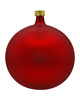 ozdoby choinkowe Bombka okrągła matowa: czerwona
