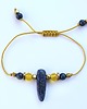 bransoletki z kamieni naturalnych Jedność - lapis lazuli, pozłacany hematyt