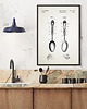 plakaty Łyżka - patent - plakat 50x70 cm
