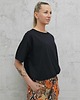 bluzki - inne Bluzka bombka krótki rękawek oversize