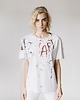 t-shirt damskie T-shirt Painting White