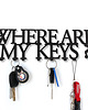 wieszaki Wieszak na klucze WHERE ARE MY KEYS
