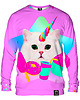 bluza bez kaptura damska Bluza Bez Kaptura Damska DR.CROW Collage Art