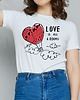 t-shirt damskie Koszulka damska  Love is all a round