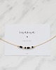 złote naszyjniki MAMA Morse Code Necklace