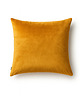 poduszki gładkie Miodowa poszewka dekoracyjna z weluru