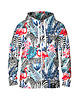 bluza z kapturem damska Damska Bluza Expres Zamek DR.CROW Flamingi