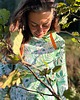 bluza z kapturem damska Bluza kangurka "Polne kwiaty" unisex