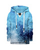bluzy dla dziewczynki Bluza Dziewczynka DR.CROW Blue Grunge