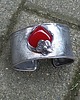 bransoletki wire wrapping Czerwień - bransoletka regulowana