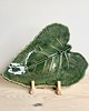 patery i talerze Liść łopianu #3 - ceramiczny talerzyk/patera