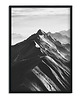 plakaty Plakat Pasmo Górskie czarno biały